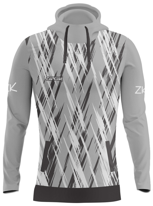 Pattern Sublimated Fleece Lined Pullover Hoodies