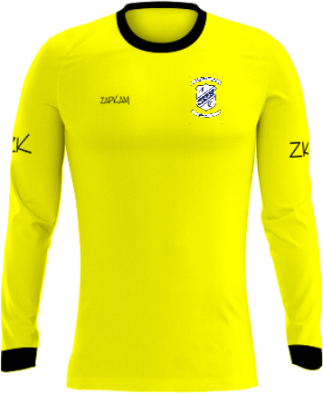 Fry Club JFC Yellow Goalkeeper Shirt | Goalkeeper Kit | Match Kit | Fry ...