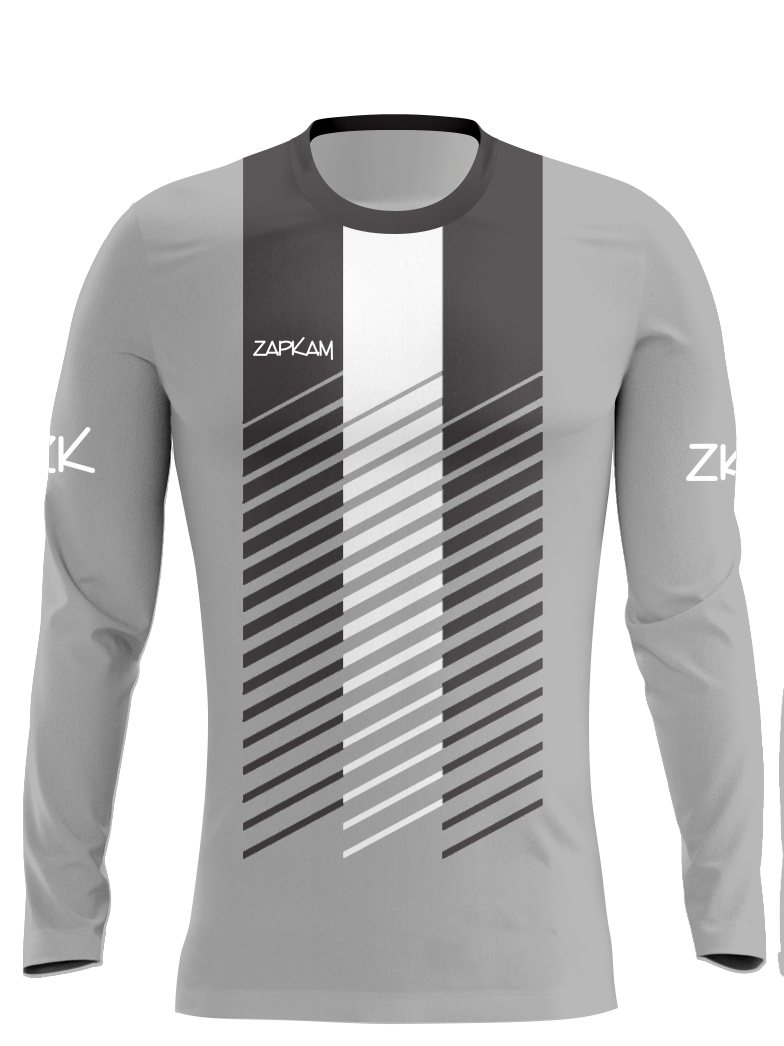 Striped Sublimated Round Neck Training Tops