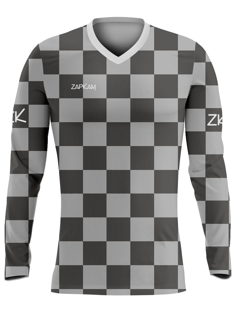 Chequered Sublimated Goalkeeper Shirts